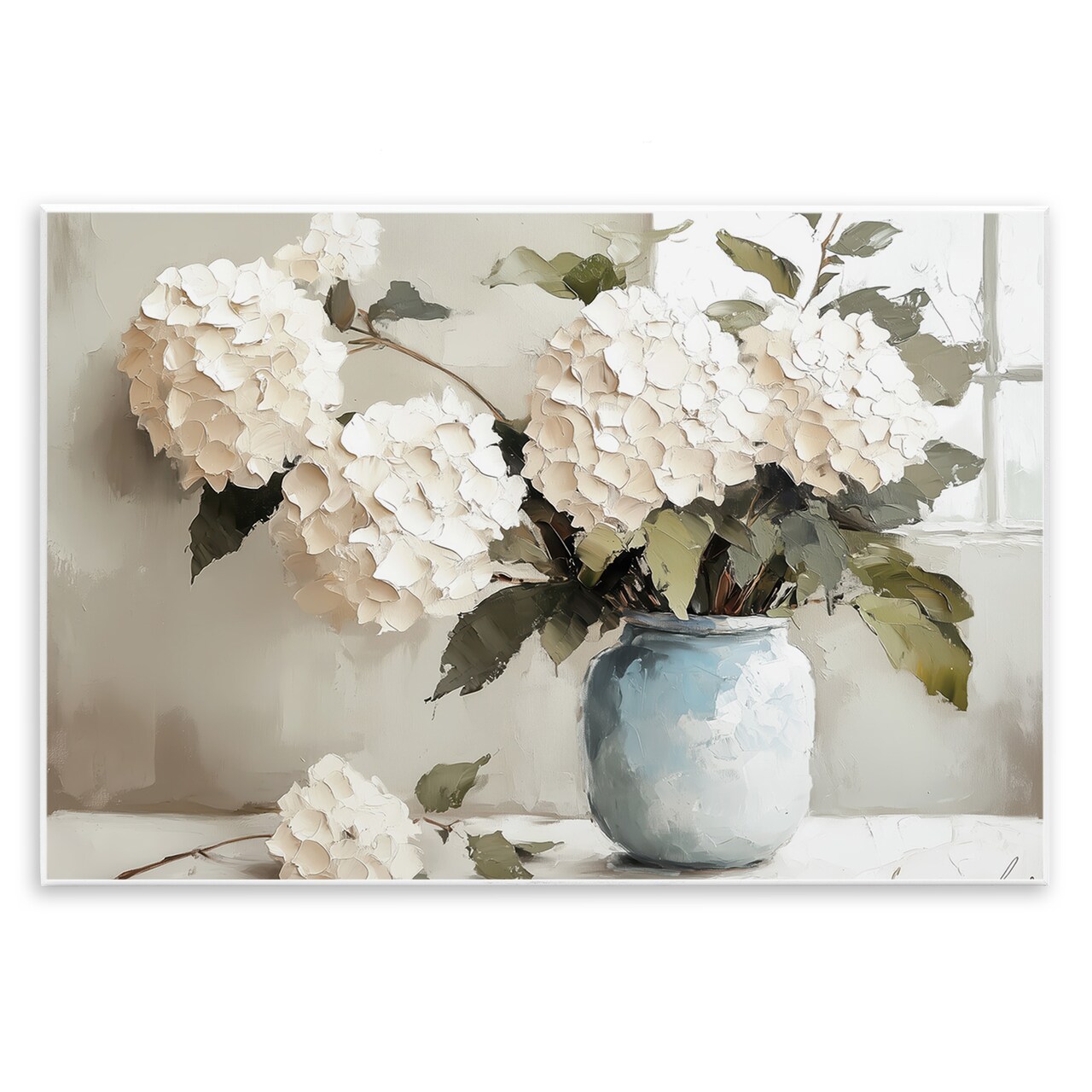 Stupell Industries Daubed Hydrangea Petals Bouquet Wall Plaque By Annabelle Hall